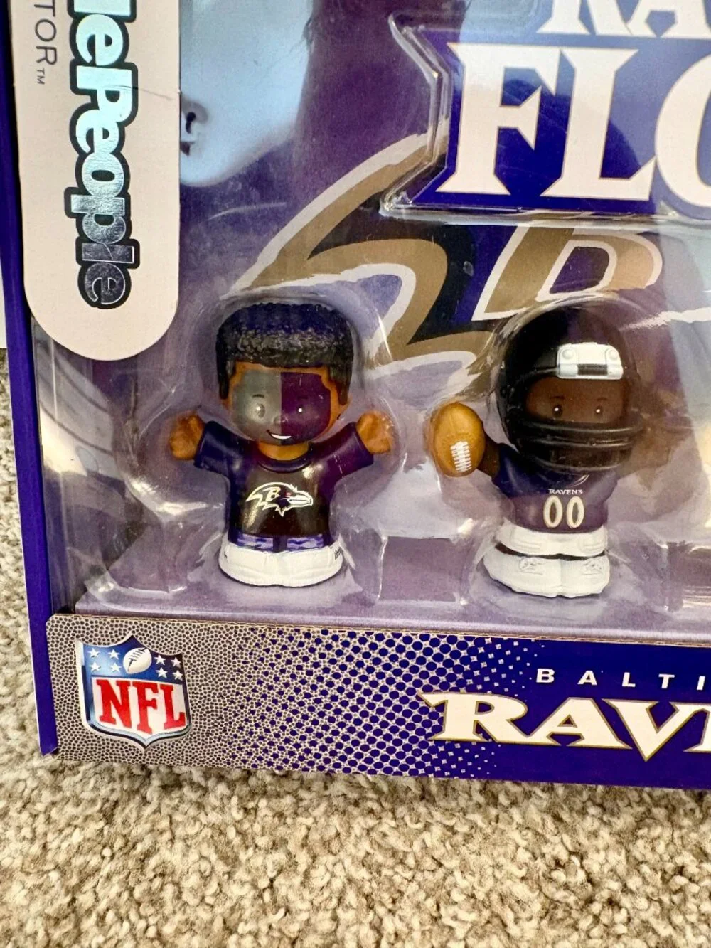 Fisher-Price Little People Collector x NFL Baltimore Ravens Figurine Set NIB NWT